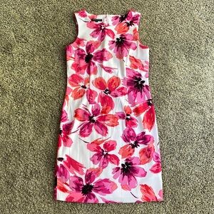 Mario Serrano Floral Dress Size 8 NWOT